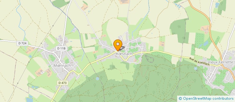 localisation de l'entreprise UNION NATIONALE DES COMBATTANTS DE FERRETTE ET ENVIRONS  KSTLACH