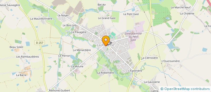 localisation de l'entreprise UNION NATIONALE DES COMBATTANTS DE GENESTON à GENESTON