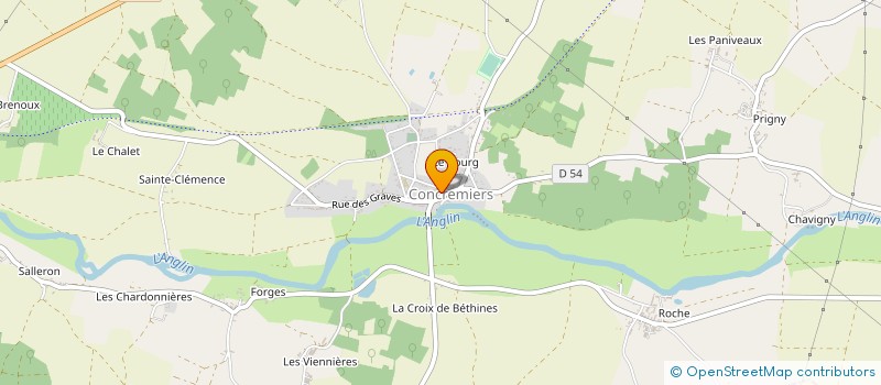 localisation de l'entreprise UNION NATIONALE DES COMBATTANTS DE L'INDRE - SECTION DE CONCREMIERS à CONCREMIERS