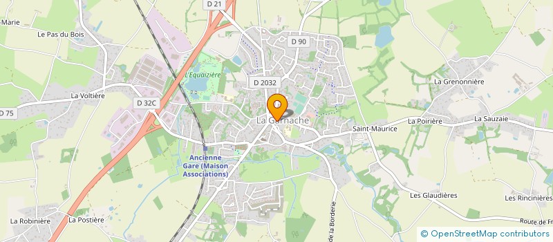 localisation de l'entreprise UNION NATIONALE DES COMBATTANTS DE LA GARNACHE  LA GARNACHE