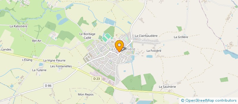 localisation de l'entreprise UNION NATIONALE DES COMBATTANTS DE LA GUYONNIERE à MONTAIGU-VENDEE