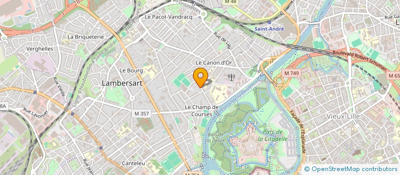 localisation de l'entreprise UNION NATIONALE DES COMBATTANTS DE LAMBERSART à LAMBERSART