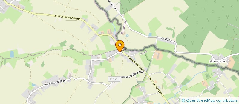 localisation de l'entreprise UNION NATIONALE DES COMBATTANTS DE LANDAS  LANDAS