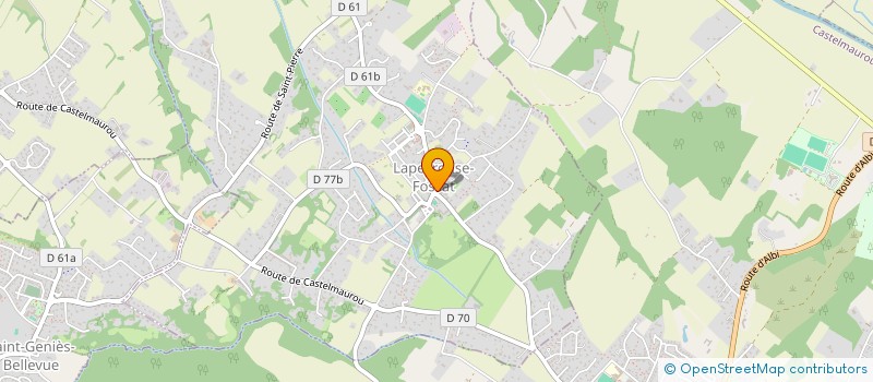 localisation de l'entreprise UNION NATIONALE DES COMBATTANTS DE LAPEYROUSE-FOSSAT  LAPEYROUSE-FOSSAT