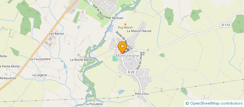 localisation de l'entreprise UNION NATIONALE DES COMBATTANTS DE MONSIREIGNE  MONSIREIGNE