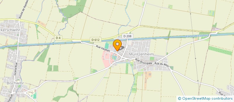 localisation de l'entreprise UNION NATIONALE DES COMBATTANTS DE MUNTZENHEIM  MUNTZENHEIM