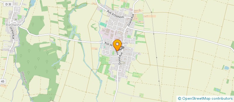 localisation de l'entreprise UNION NATIONALE DES COMBATTANTS DE RIEDWIHR WICKERSCHWIHR  WICKERSCHWIHR