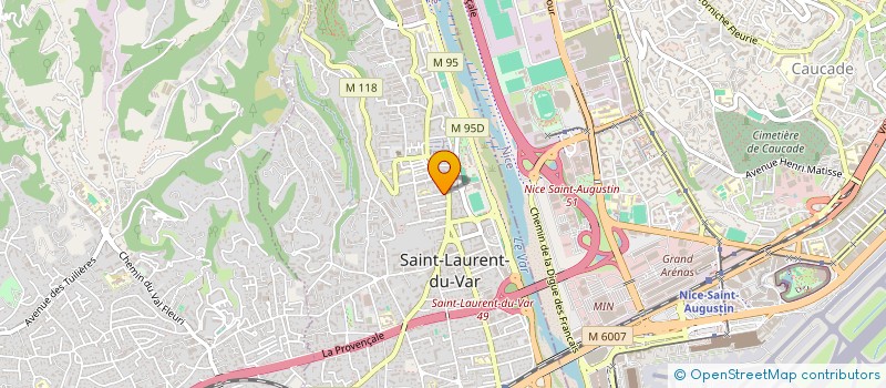 localisation de l'entreprise UNION NATIONALE DES COMBATTANTS DE SAINT-LAURENT-DU-VAR à SAINT-LAURENT-DU-VAR