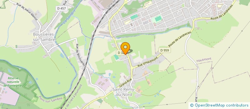 localisation de l'entreprise UNION NATIONALE DES COMBATTANTS DE SAINT REMY DU NORD  SAINT-REMY-DU-NORD