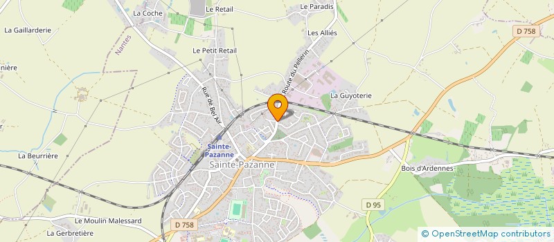 localisation de l'entreprise UNION NATIONALE DES COMBATTANTS DE SAINTE PAZANNE à SAINTE-PAZANNE