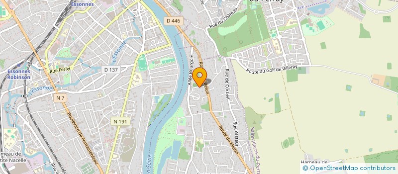 localisation de l'entreprise UNION NATIONALE DES COMBATTANTS DE SAINTRY SUR SEINE / MORSANG SUR SEINE à SAINTRY-SUR-SEINE