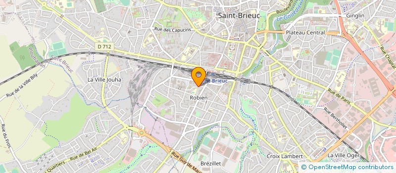 localisation de l'entreprise UNION NATIONALE DES COMBATTANTS DE ST BRIEUC à SAINT-BRIEUC