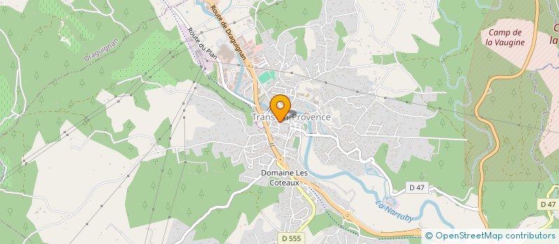localisation de l'entreprise UNION NATIONALE DES COMBATTANTS DE TRANS EN PROVENCE (UNC DE TRANS EN PROVENCE) à TRANS-EN-PROVENCE