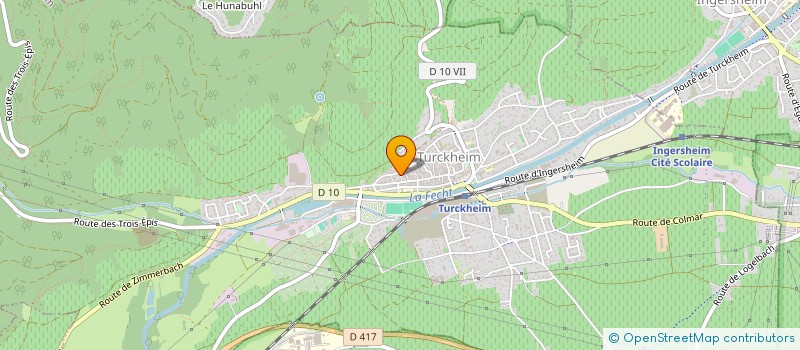 localisation de l'entreprise UNION NATIONALE DES COMBATTANTS DE TURCKHEIM  TURCKHEIM