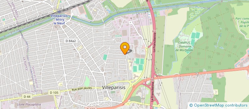 localisation de l'entreprise UNION NATIONALE DES COMBATTANTS DE VILLEPARISIS  VILLEPARISIS
