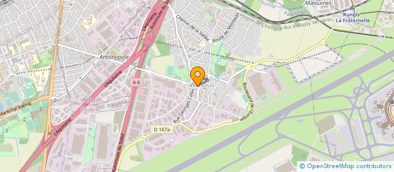 localisation de l'entreprise UNION NATIONALE DES COMBATTANTS DE WISSOUS à WISSOUS