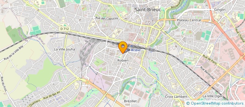 localisation de l'entreprise UNION NATIONALE DES COMBATTANTS DES COTES D'ARMOR à SAINT-BRIEUC