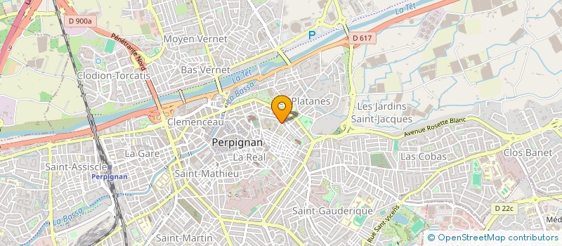 localisation de l'entreprise UNION NATIONALE DES COMBATTANTS DES PYRENEES ORIENTALES à PERPIGNAN