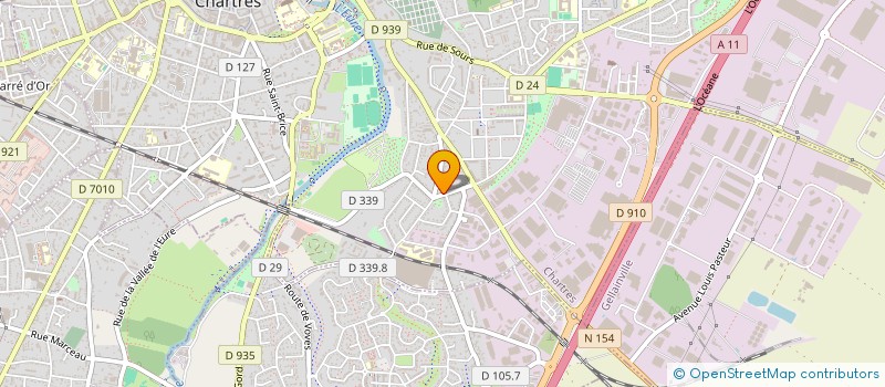 localisation de l'entreprise UNION NATIONALE DES COMBATTANTS DU DEPARTEMENT DE L'EURE ET LOIR à LE GUE-DE-LONGROI