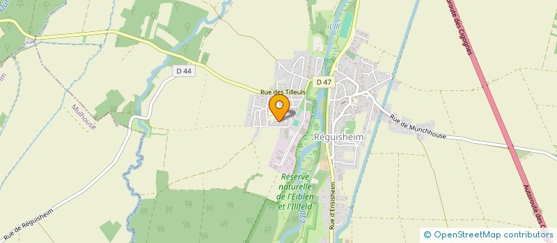 localisation de l'entreprise UNION NATIONALE DES COMBATTANTS ENSISHEIM  REGUISHEIM