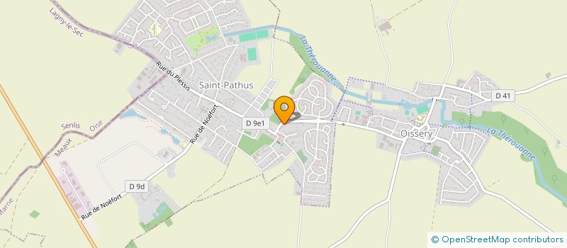 localisation de l'entreprise UNION NATIONALE DES COMBATTANTS GROUPE DE SEINE ET MARNE-SECTION SAINT PATHUS  SAINT-PATHUS