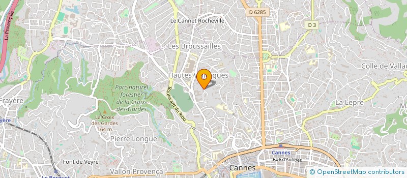 localisation de l'entreprise UNION NATIONALE DES COMBATTANTS LE CANNET à CANNES