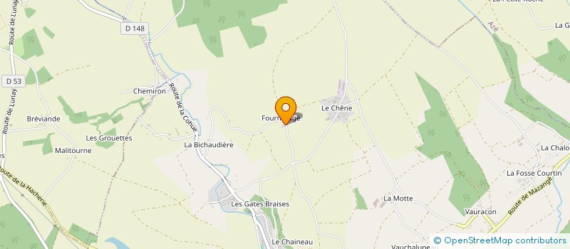 localisation de l'entreprise UNION NATIONALE DES COMBATTANTS SECTION DE MAZANGE-FORTAN  MAZANGE