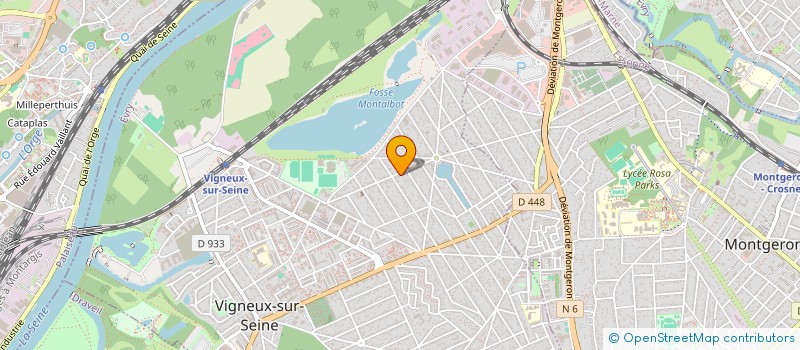 localisation de l'entreprise UNION NATIONALE DES COMBATTANTS SECTION DE VIGNEUX SUR SEINE à VIGNEUX-SUR-SEINE