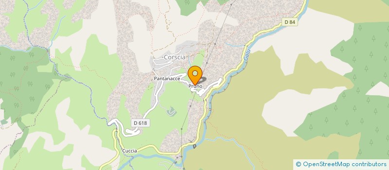 localisation de l'entreprise UNION NATIONALE DES COMBATTANTS SECTION NIOLU-OMESSA  CORSCIA