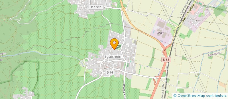 localisation de l'entreprise UNION NATIONALE DES COMBATTANTS SOUS GROUPE COLMAR ET ENVIRONS UNC SOUS GROUPE COLMAR ET ENVIRONS  EGUISHEIM