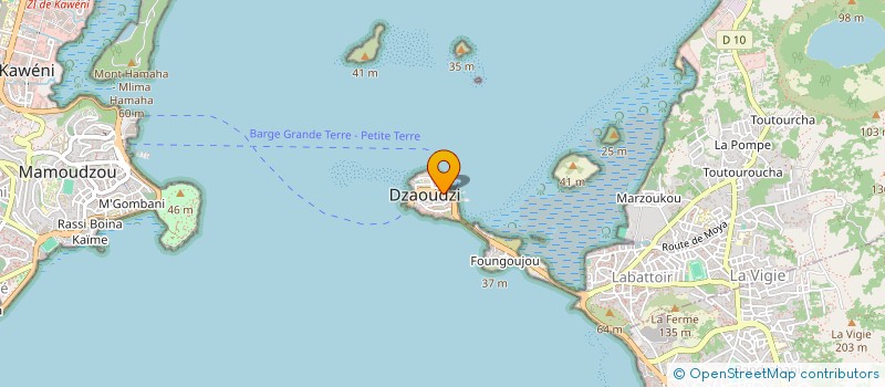 localisation de l'entreprise UNION NATIONALE DES COMBATTANTS U.N.C DU DEPARTEMENT DE MAYOTTE à DZAOUDZI
