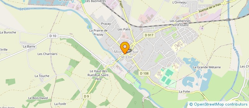 localisation de l'entreprise UNION NATIONALE DES COMBATTANTS UNC-AFN à MONTOIRE-SUR-LE-LOIR