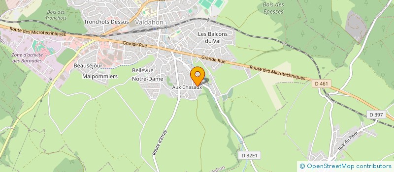 localisation de l'entreprise UNION NATIONALE DES COMBATTANTS VERCEL  VALDAHON