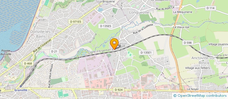 localisation de l'entreprise UNION NATIONALE DES COMBATTANTS - YQUELON  YQUELON