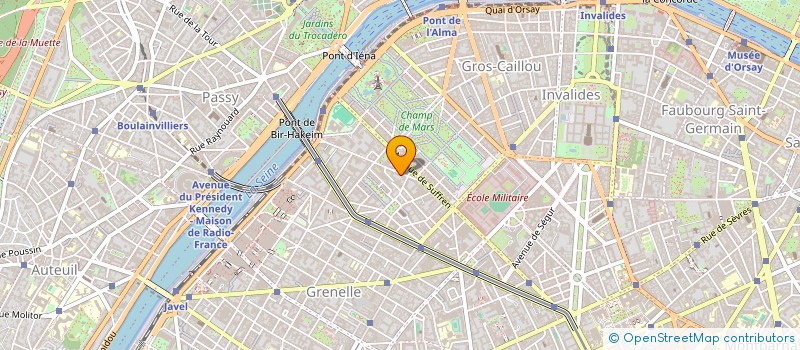 localisation de l'entreprise UNION NATIONALE DES ECONOMISTES DE LA CONSTRUCTION  PARIS