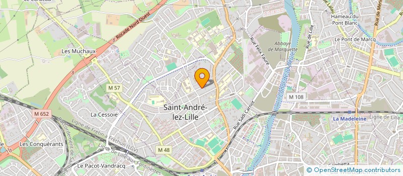 localisation de l'entreprise UNION NATIONALE DES FORMATIONS TAXIS HAUTS DE FRANCE à SAINT-ANDRE