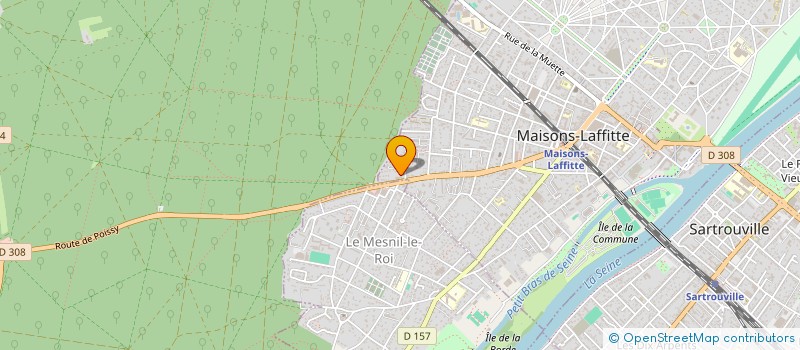 localisation de l'entreprise UNION NATIONALE DES LOCATAIRES INDEPENDANTS DE MAISONS-LAFFITTE (UNLI MAISONS-LAFFITTE) à MAISONS-LAFFITTE