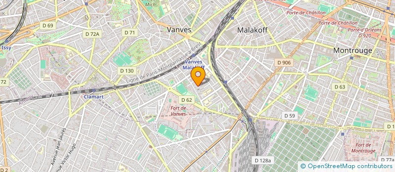 localisation de l'entreprise UNION NATIONALE DES LOCATAIRES INDEPENDANTS DE MALAKOFF  MALAKOFF