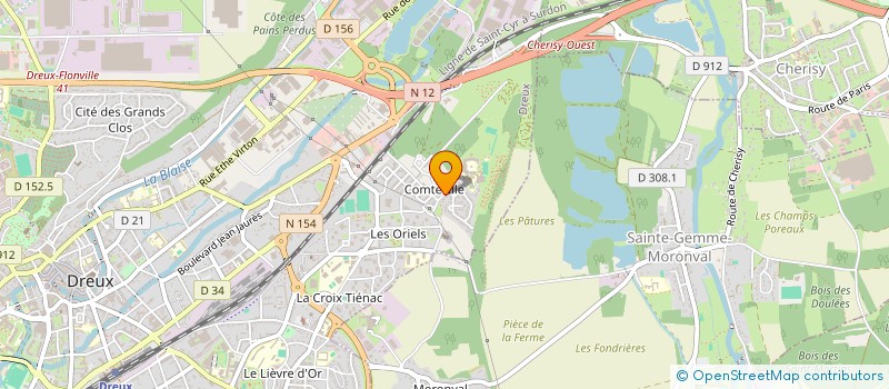 localisation de l'entreprise UNION NATIONALE DES PAKISTANAIS à DREUX