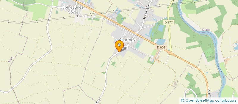 localisation de l'entreprise UNION NATIONALE DES PERSONNELS ET RETRAITES DE LA GENDARMERIE DU DEPARTEMENT DE L'YONNE à CHAUMOT