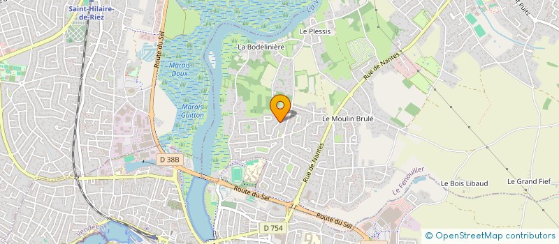 localisation de l'entreprise UNION NATIONALE DES PERSONNELS ET RETRAITES DE LA GENDARMERIE DU DEPARTEMENT DE LA VENDEE à LES SABLES D'OLONNE