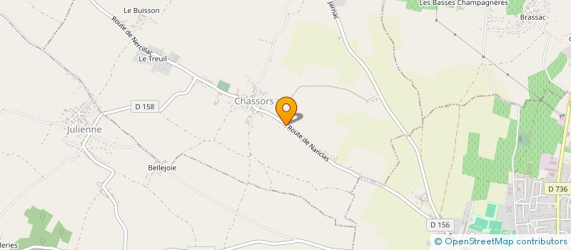 localisation de l'entreprise UNION NATIONALE DES PERSONNELS ET RETRAITES DE LA GENDARMERIE (U.N.P.R.G)  CHASSORS