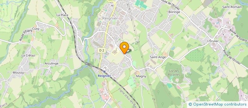 localisation de l'entreprise UNION NATIONALE DES RETRAITES DE LA POLICE SECTION HAUTE-SAVOIE UNRP 74 à REIGNIER-ESERY