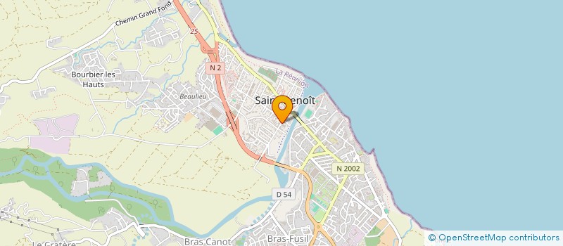localisation de l'entreprise UNION NATIONALE DES RETRAITES ET DES PERSONNES AGEES à SAINT-BENOIT