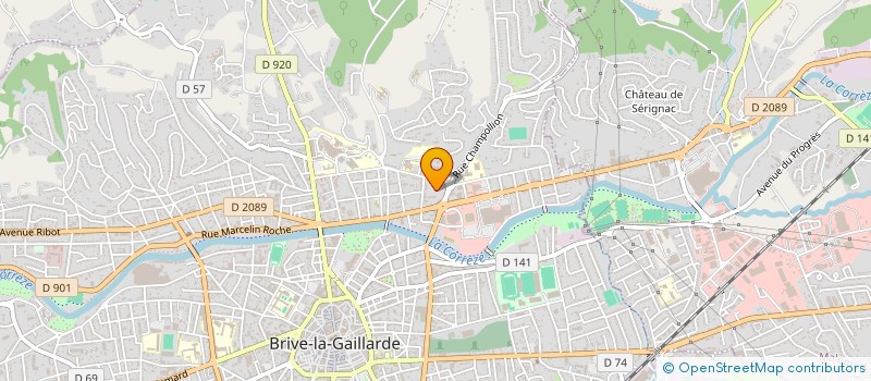 localisation de l'entreprise UNION NATIONALE DES RETRAITES ET PERSONNES AGEES à BRIVE-LA-GAILLARDE