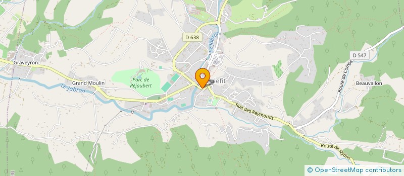 localisation de l'entreprise UNION NATIONALE DES RETRAITES ET PERSONNES AGEES SECTION DE DIEULEFIT à DIEULEFIT