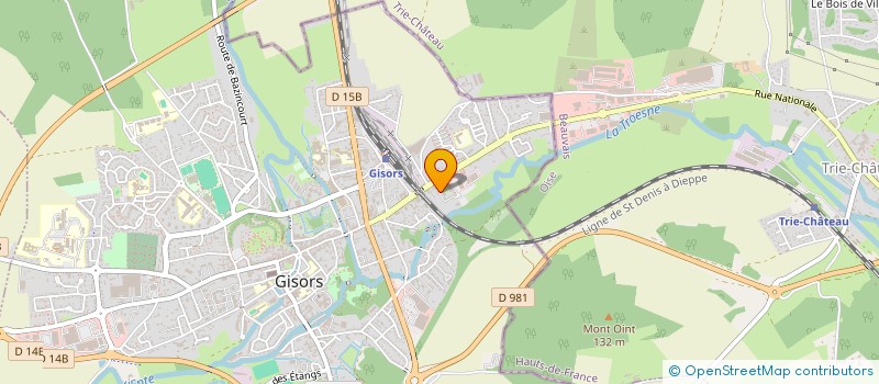 localisation de l'entreprise UNION NATIONALE DES RETRAITES ET PERSONNES AGEES SECTION DE GISORS ET ENVIRONS à GISORS