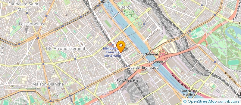 localisation de l'entreprise UNION NATIONALE DES SYNDICATS AUTONOMES BANQUE POPULAIRE RIVES DE PARIS  PARIS