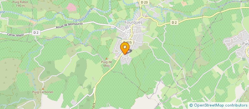 localisation de l'entreprise UNION NATIONALE DES SYNDROMES D'EHLERS-DANLOS  FOURQUES