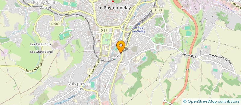 localisation de l'entreprise UNION NATIONALE DU SPORT SCOLAIRE DU LEP à LE PUY-EN-VELAY